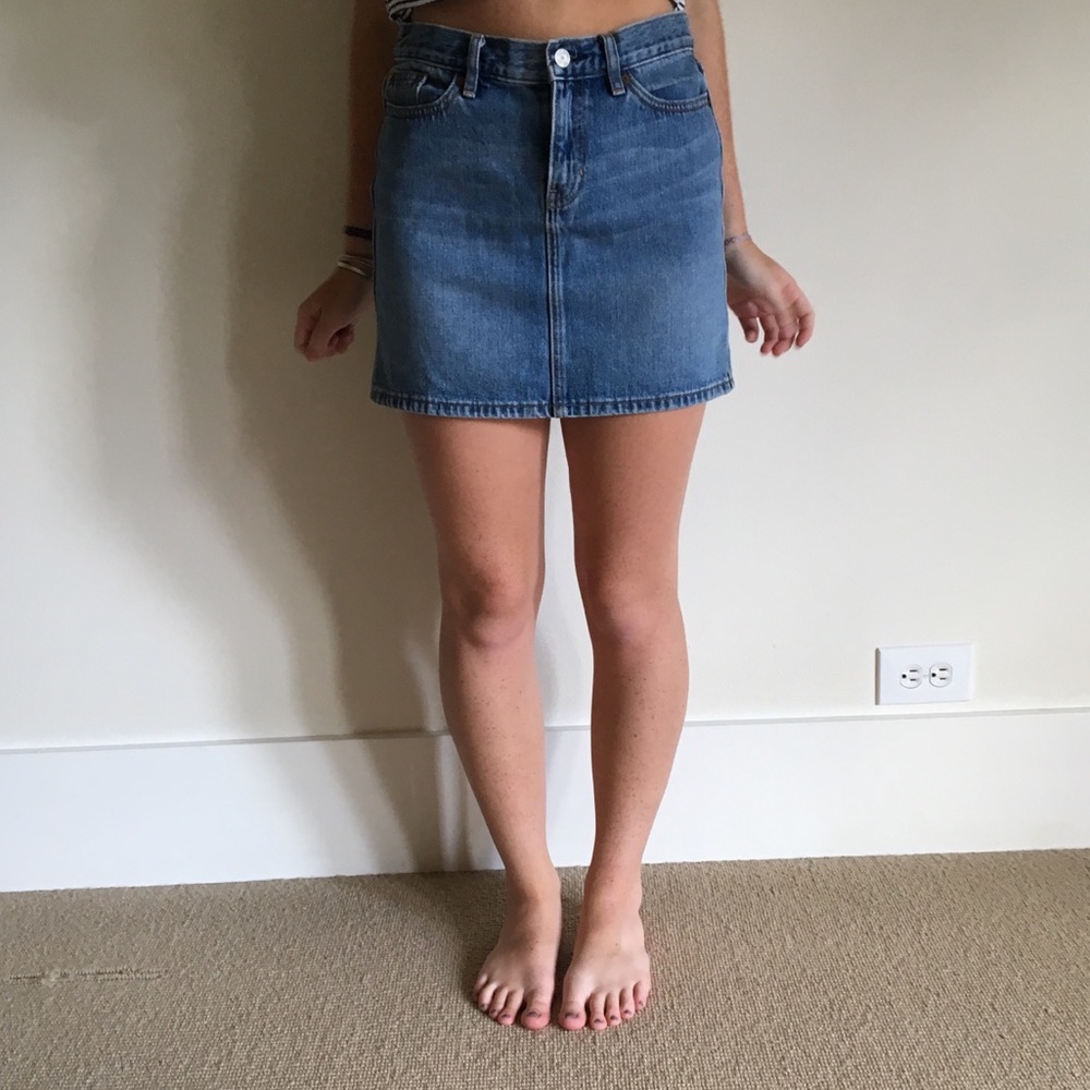 Jean skirt